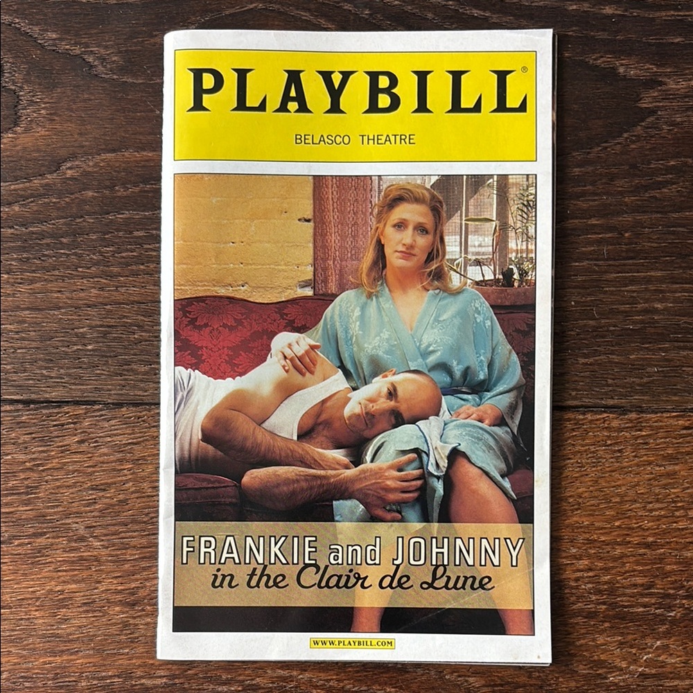 Playbill - Frankie and Johnny